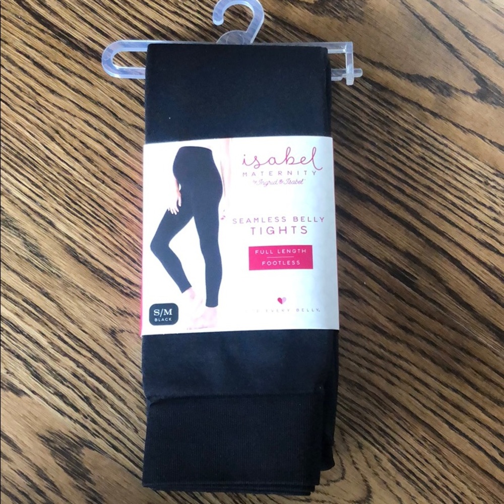 Isabel Maternity Seamless Belly Tights